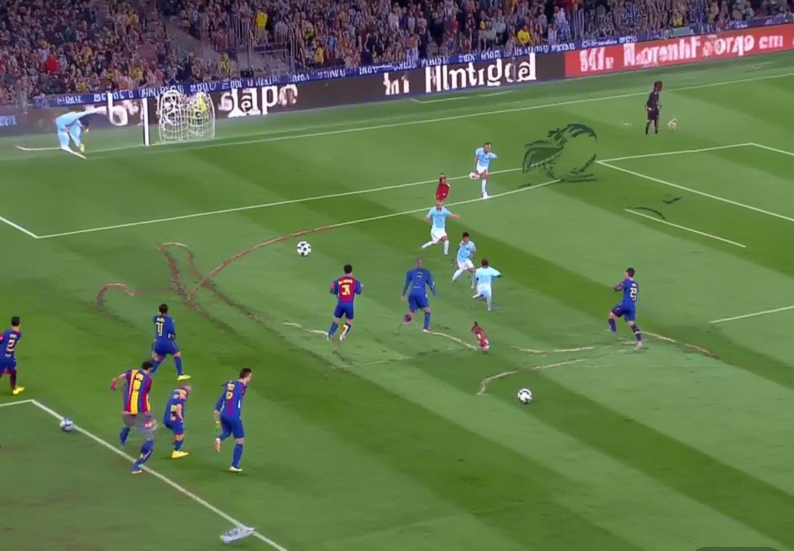 2016欧冠决赛：巴萨曼城巅峰对决回顾(图3)